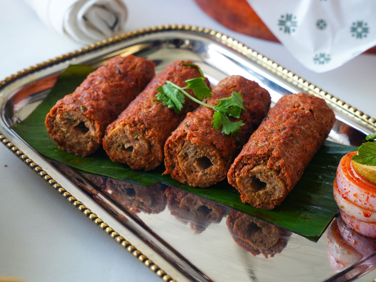 Ready To Eat Frozen Chicken Seekh Kabab